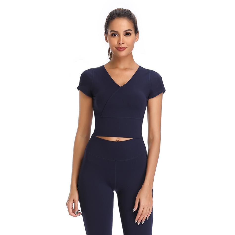 Maxine Crop Shirt - YogaSportWear